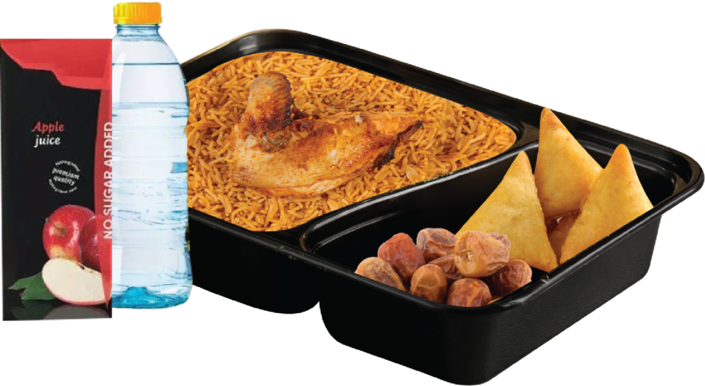 وجبات إفطار جاهزة تقدم في رمضان